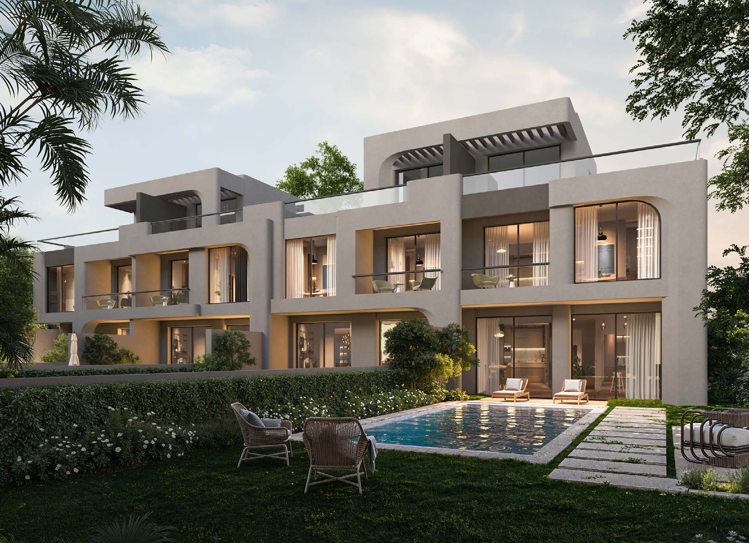 وحدات بحمام سباحة في 97 Hills New Cairo