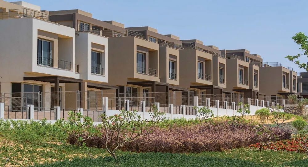 صف تاون هاوس في Palm Hills New Cairo